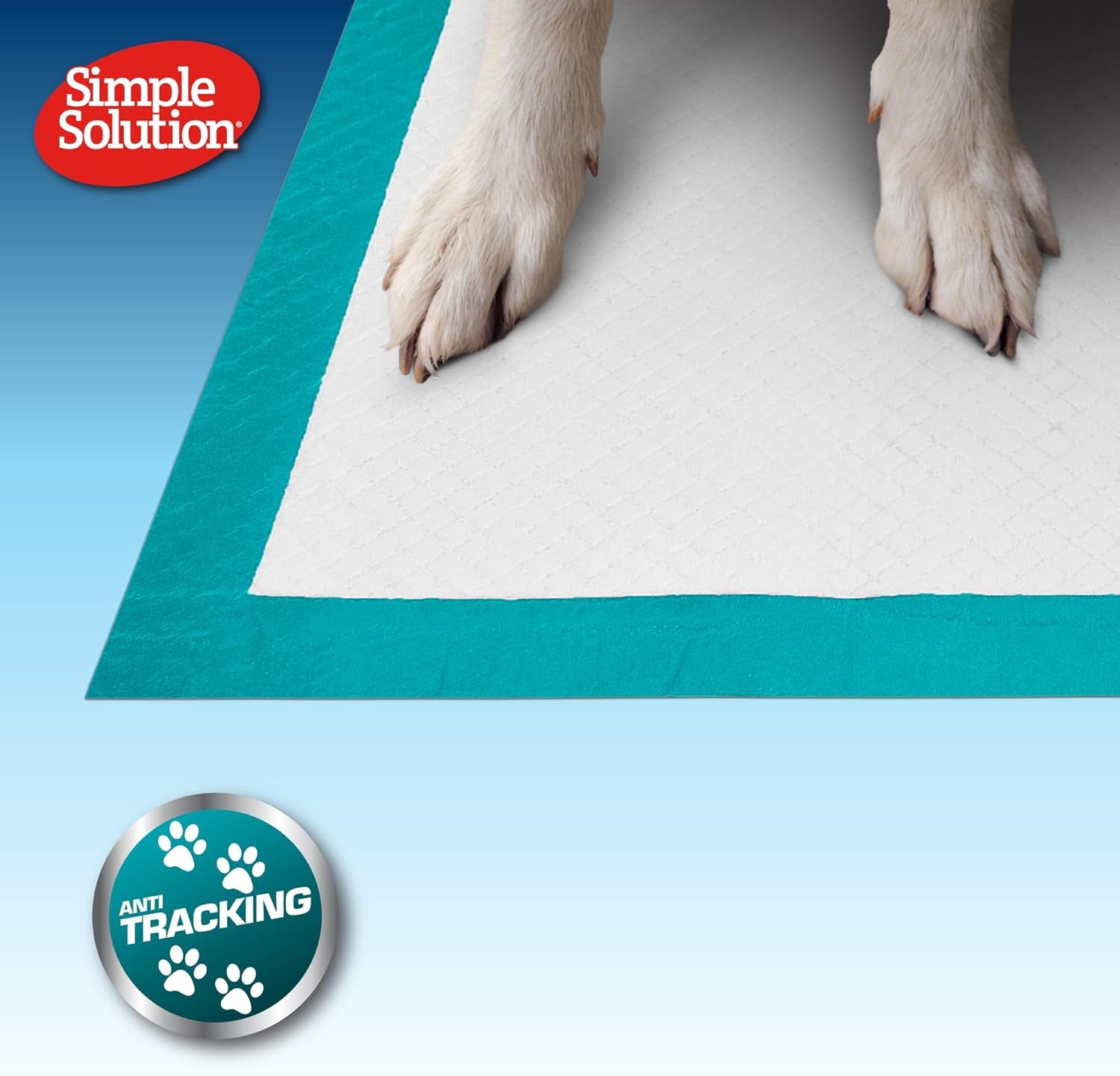 Super Absorbent Premium Dog and Puppy Training Pads Pack of 100. 60X60Cm. Leak-Proof 6 Layer Design. Anti-Slip, Odour-Neutralising. Large 100 Pack